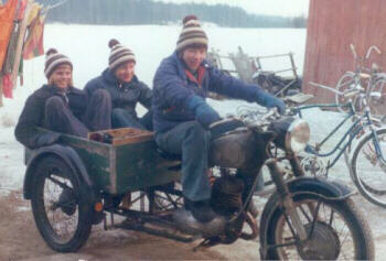 Grunnlaget var tidlig p� plass. Tempo Transport med DKW 250 motor