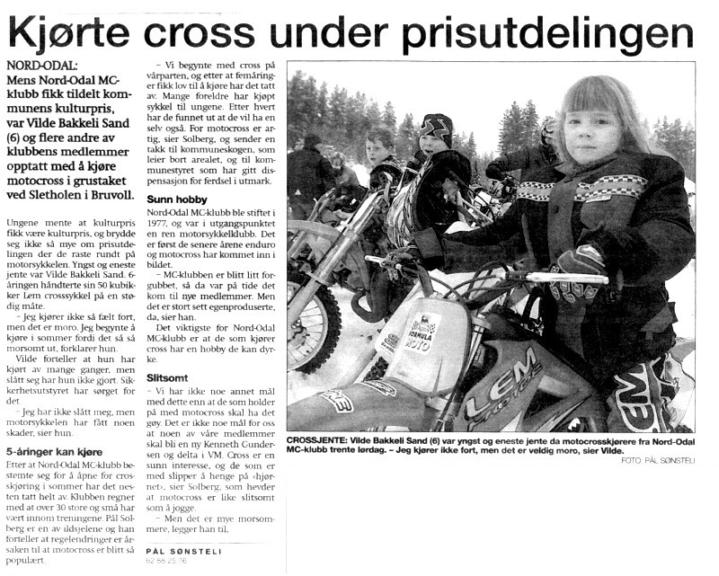 Faksimile fra Gl�mdalen.